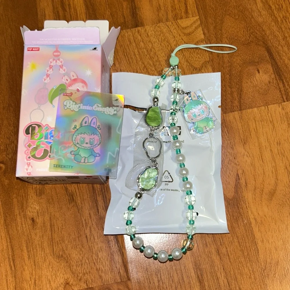 Brand New in Box THE MONSTERS Big Into Energy Phone Charm ‘SERENITY’